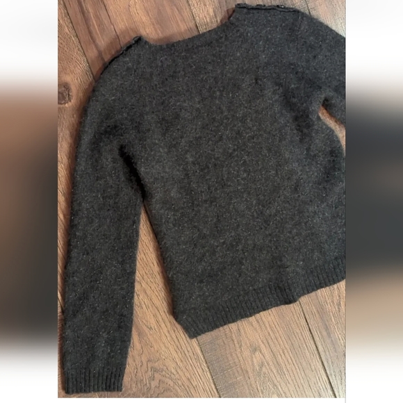 Stella McCartney For Gap Kids Gray Cheetah Cashmere Blend Sweater XXL (14-16). - Picture 15 of 16